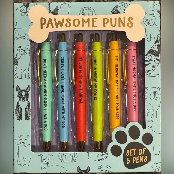 Dog Mom Pen Set - Picture 1 of 2